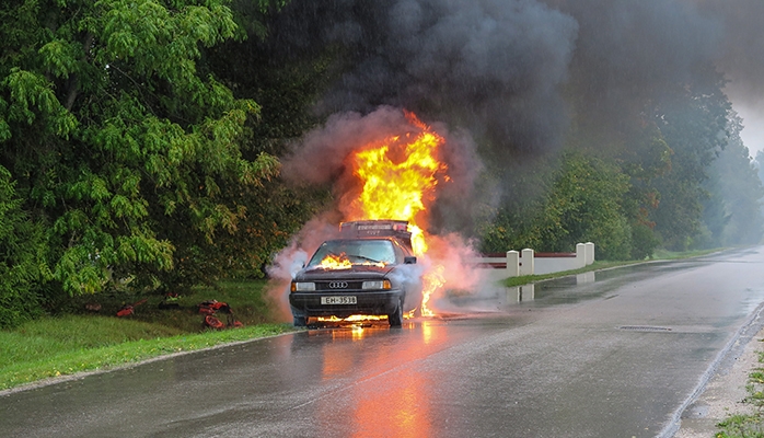 Victime de l'incendie de votre véhicule ? 