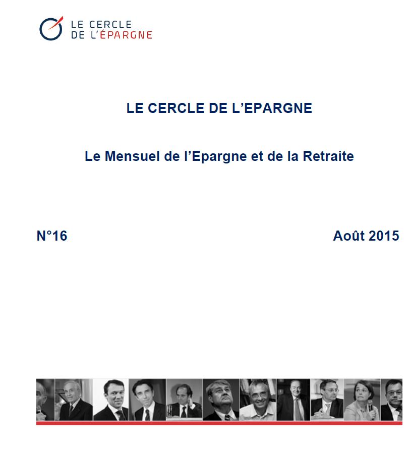 Mensuel de l'Epargne et de la Retraite : Août 2015