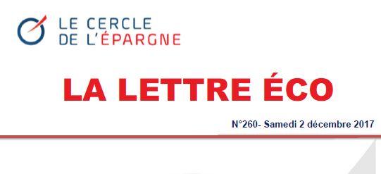 Le Cercle de l'Epargne - La Lettre Eco - DECEMBRE 2017 